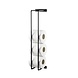 EKTA Living - by Wirth EKTA Living Bathroom wall rack Black Oak - design by Wirth EKTA Living - by Wirth EKTA Living Bathroom wall rack Black Oak - design by Wirth