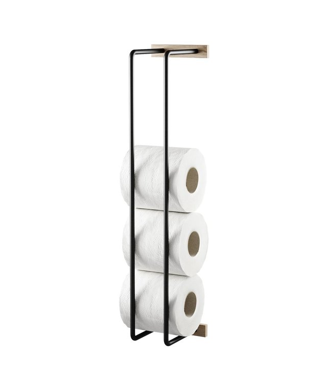 EKTA Living - by Wirth by Wirth Toilet paper holder Soap Treated Oak