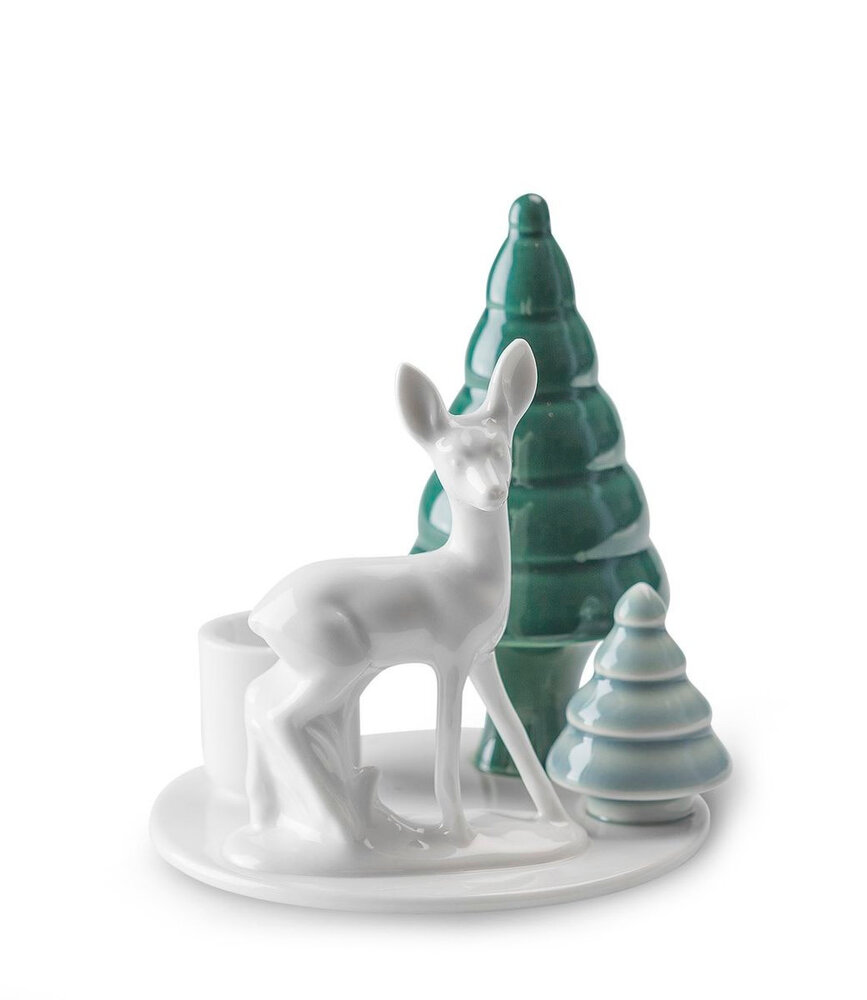 Dottir Nordic Design Dottir Winter Stories Bambi Candlestick Dottir Nordic Design Dottir Winter Stories Bambi Candlestick