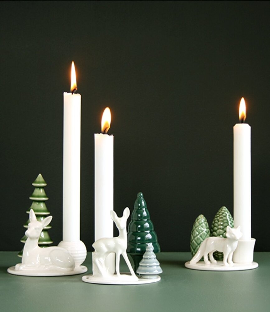 Dottir Nordic Design Dottir Winter Stories Bambi Candlestick Dottir Nordic Design Dottir Winter Stories Bambi Candlestick