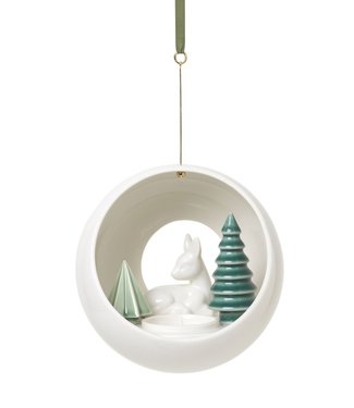 Dottir Dottir Winter Stories Fawn hanging votive