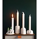 Dottir Nordic Design Dottir Candle stick Alba Five White Dottir Nordic Design Dottir Candle stick Alba Five White