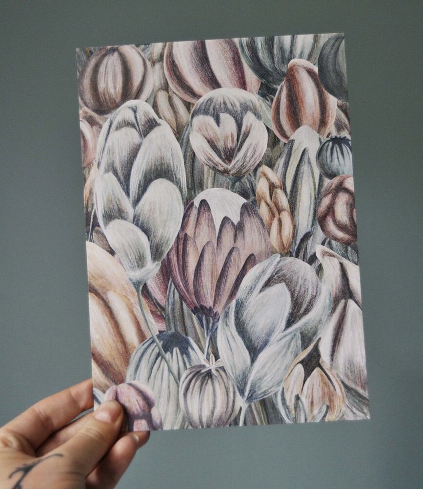 Emelie Gårdeler IMIform - Emelie Gårdeler - A5 Mini Poster Blossom Emelie Gårdeler IMIform - Emelie Gårdeler - A5 Mini Poster Blossom