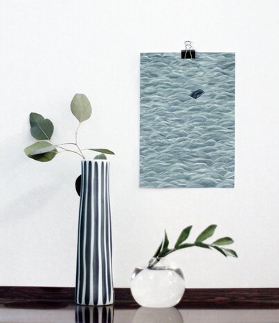 Emelie Gårdeler IMIform - Emelie Gårdeler - A5 Mini Print Whale Emelie Gårdeler IMIform - Emelie Gårdeler - A5 Mini Print Whale