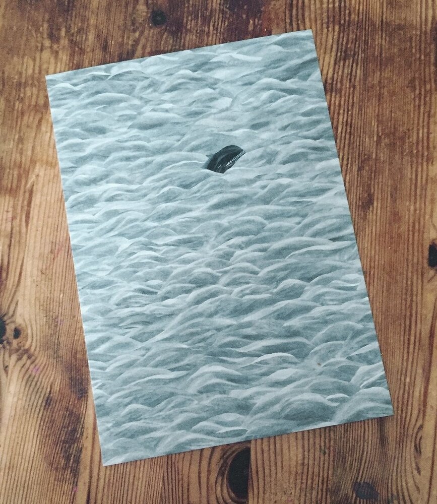 Emelie Gårdeler IMIform - Emelie Gårdeler - A5 Mini Poster Whale Emelie Gårdeler IMIform - Emelie Gårdeler - A5 Mini Poster Whale