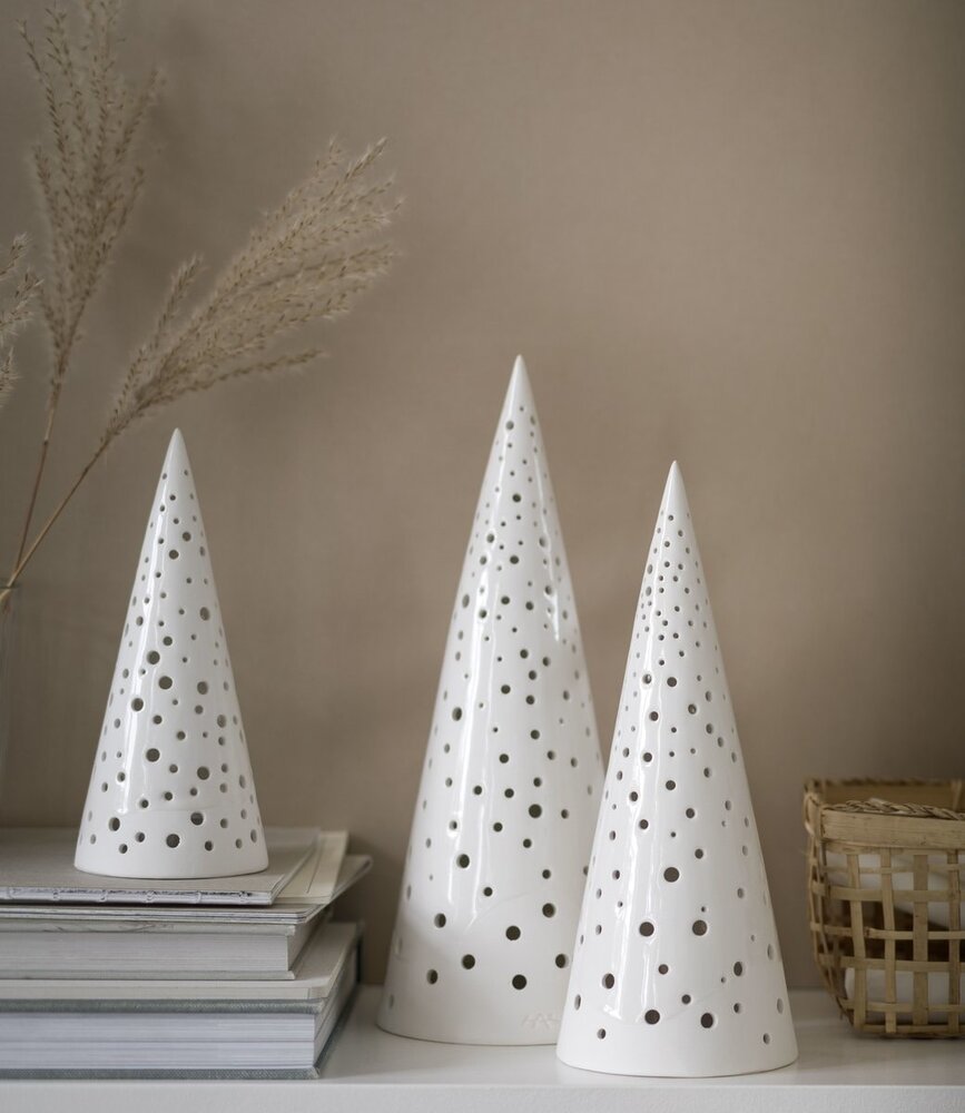 Kähler Design Kähler Design Nobili White H25,5cm Kähler Design Kähler Design Nobili White H25,5cm