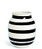 Kähler Design Omaggio Vase Black Stripe H200mm Kähler Design Omaggio Vase Black Stripe H200mm