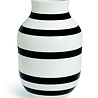 Kähler Design Kähler Design Omaggio Vaas Zwart Streep H305mm Kähler Design Kähler Design Omaggio Vaas Zwart Streep H305mm