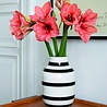 Kähler Design Kähler Design Omaggio Vase Black Stripe H305mm Kähler Design Kähler Design Omaggio Vase Black Stripe H305mm