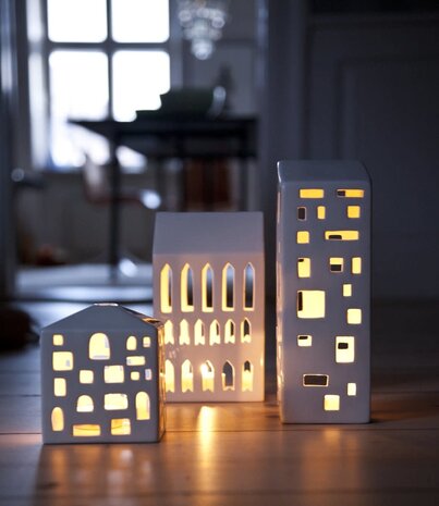 Kähler Design Kähler Design Urbania Light House Church H180mm Kähler Design Kähler Design Urbania Light House Church H180mm