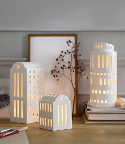 Kähler Design Kähler Design Urbania Light House Smithy H105mm Kähler Design Kähler Design Urbania Light House Smithy H105mm