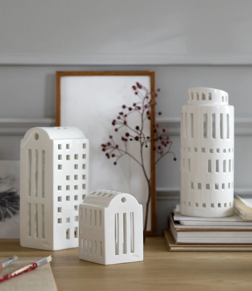 Kähler Design Kähler Design Urbania Light House Smithy H105mm Kähler Design Kähler Design Urbania Light House Smithy H105mm