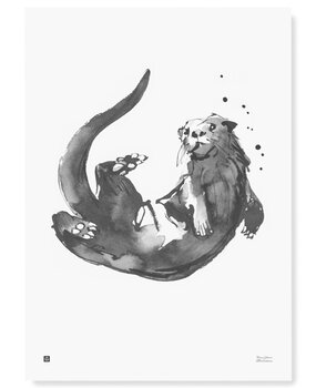 Teemu Järvi Teemu Järvi Poster Otter 50 x 70 cm Teemu Järvi Teemu Järvi Poster Otter 50 x 70 cm