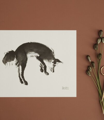 Teemu Järvi Teemu Järvi Poster Springende Vos 30 x 40 cm (zonder lijst) Teemu Järvi Teemu Järvi Poster Springende Vos 30 x 40 cm (zonder lijst)