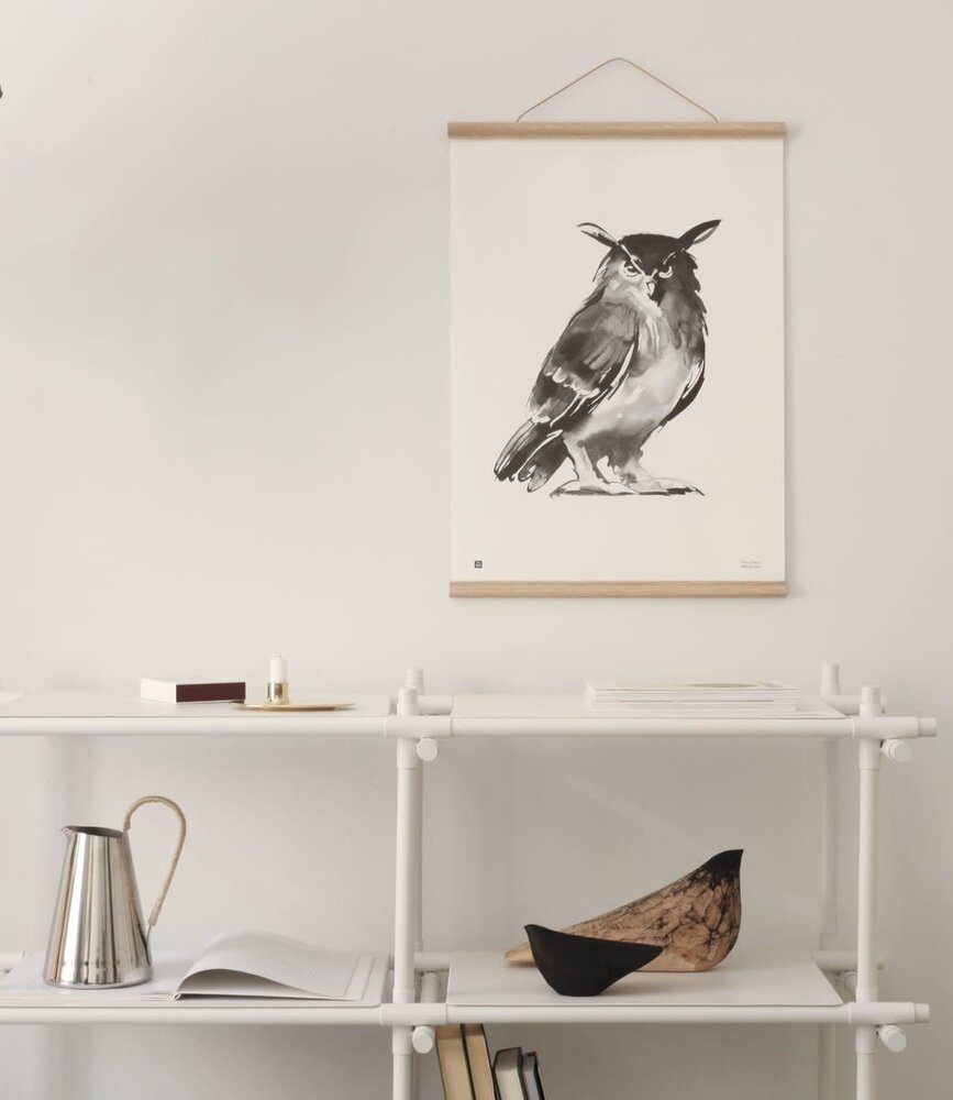 Teemu Järvi Teemu Järvi Poster Uil 30 x 40 cm (zonder lijst)