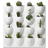 Verti Copenhagen Verti Copenhagen Mini VertiPlants BIO Wall Jar 15x15cm White Verti Copenhagen Verti Copenhagen Mini VertiPlants BIO Wall Jar 15x15cm White
