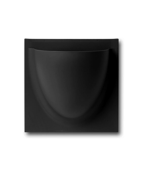 Verti Copenhagen Mini VertiPlants BIO Wandpot 15x15cm Zwart