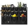 Verti Copenhagen Verti Copenhagen Mini VertiPlants BIO Wall Jar 15x15cm Black Verti Copenhagen Verti Copenhagen Mini VertiPlants BIO Wall Jar 15x15cm Black