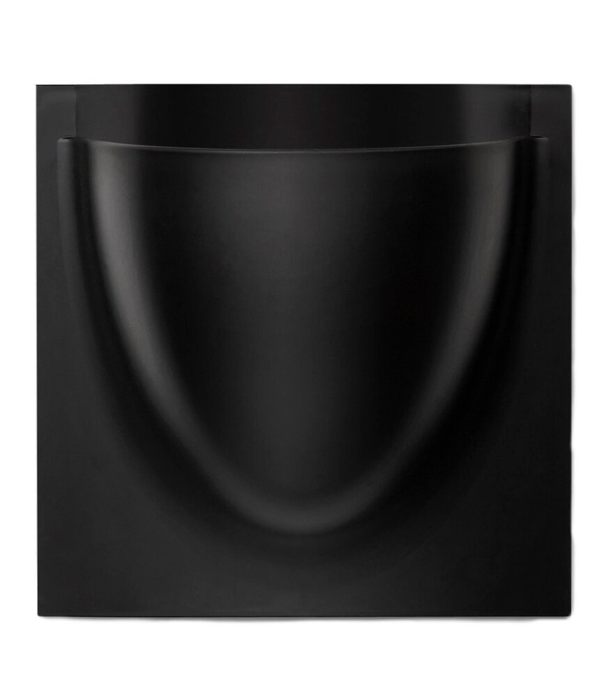Verti Copenhagen Verti Copenhagen VertiPlants BIO Wandpot 30x30cm Zwart Verti Copenhagen Verti Copenhagen VertiPlants BIO Wandpot 30x30cm Zwart