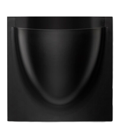 Verti Copenhagen Verti Copenhagen VertiPlants BIO Wandpot 30x30cm Zwart Verti Copenhagen Verti Copenhagen VertiPlants BIO Wandpot 30x30cm Zwart