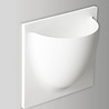 Verti Copenhagen Verti Copenhagen VertiPlants BIO Wall Jar 30x30cm White Verti Copenhagen Verti Copenhagen VertiPlants BIO Wall Jar 30x30cm White