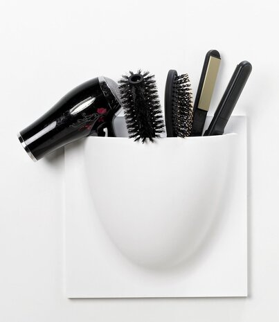 Verti Copenhagen Verti Copenhagen VertiPlants BIO Wall Jar 30x30cm White Verti Copenhagen Verti Copenhagen VertiPlants BIO Wall Jar 30x30cm White