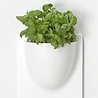 Verti Copenhagen Verti Copenhagen VertiPlants BIO Wall Jar 30x30cm White Verti Copenhagen Verti Copenhagen VertiPlants BIO Wall Jar 30x30cm White