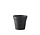 SEJ Design Bloempot Rond Zwart Rubber (diverse maten)