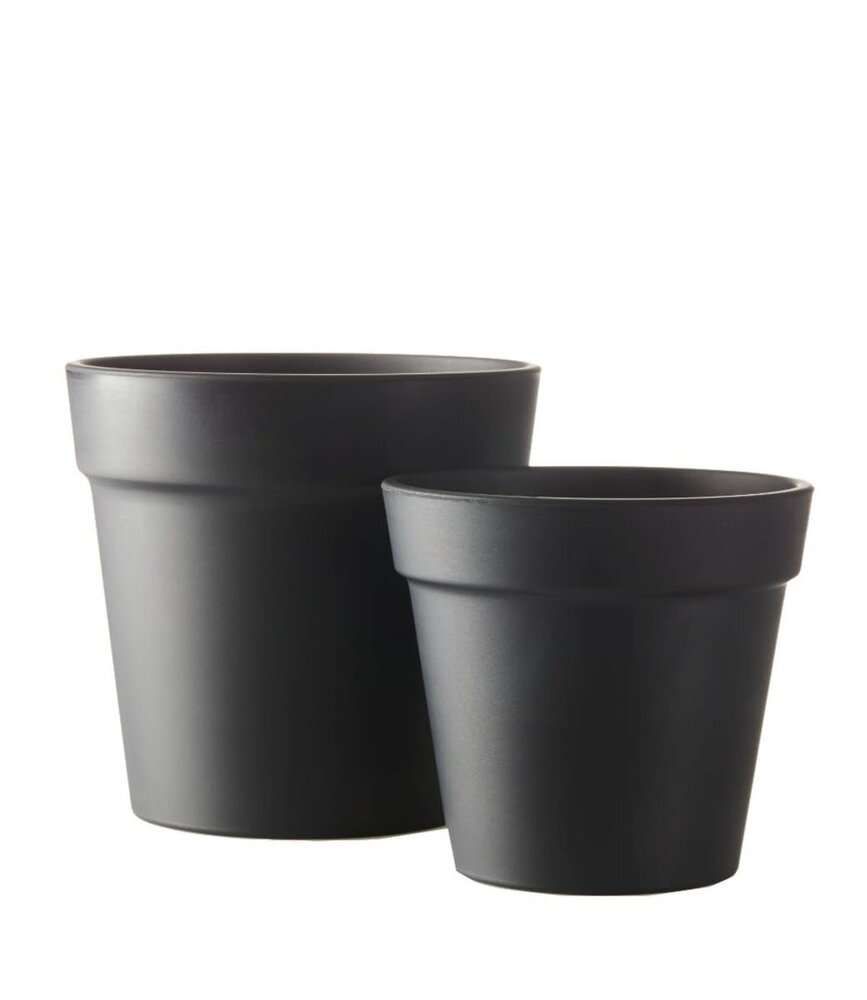 SEJ Design SEJ Design Bloempot Rond Zwart Rubber (diverse maten)