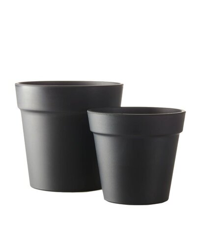SEJ Design SEJ Design Bloempot Rond Zwart Rubber (diverse maten)