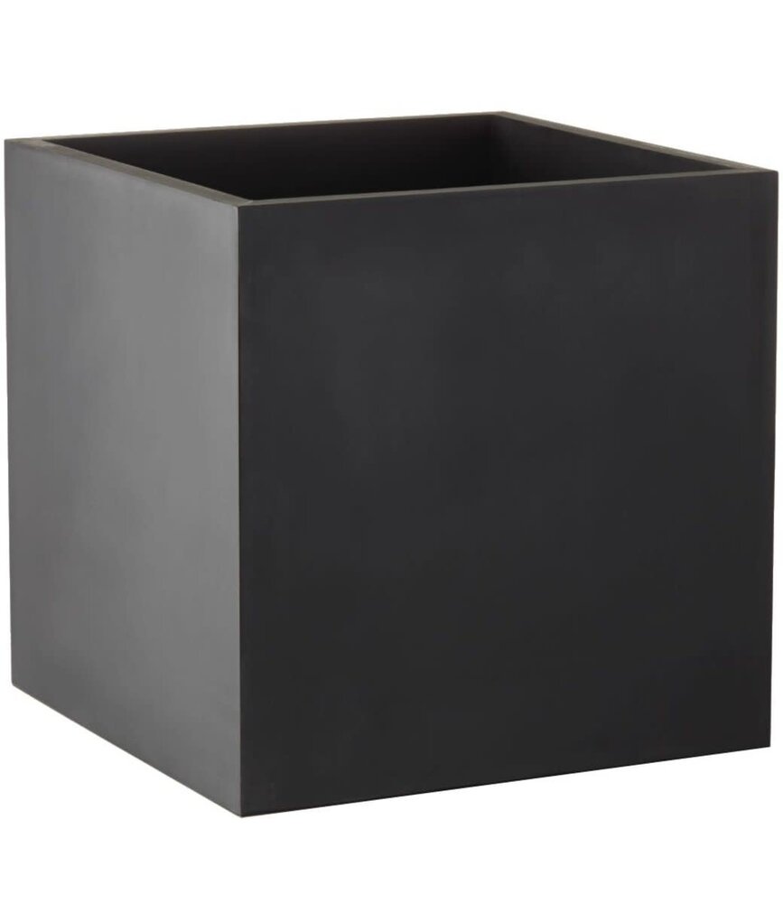 SEJ Design SEJ Design Bloempot Zwart 30x30x30cm SEJ Design SEJ Design Bloempot Zwart 30x30x30cm