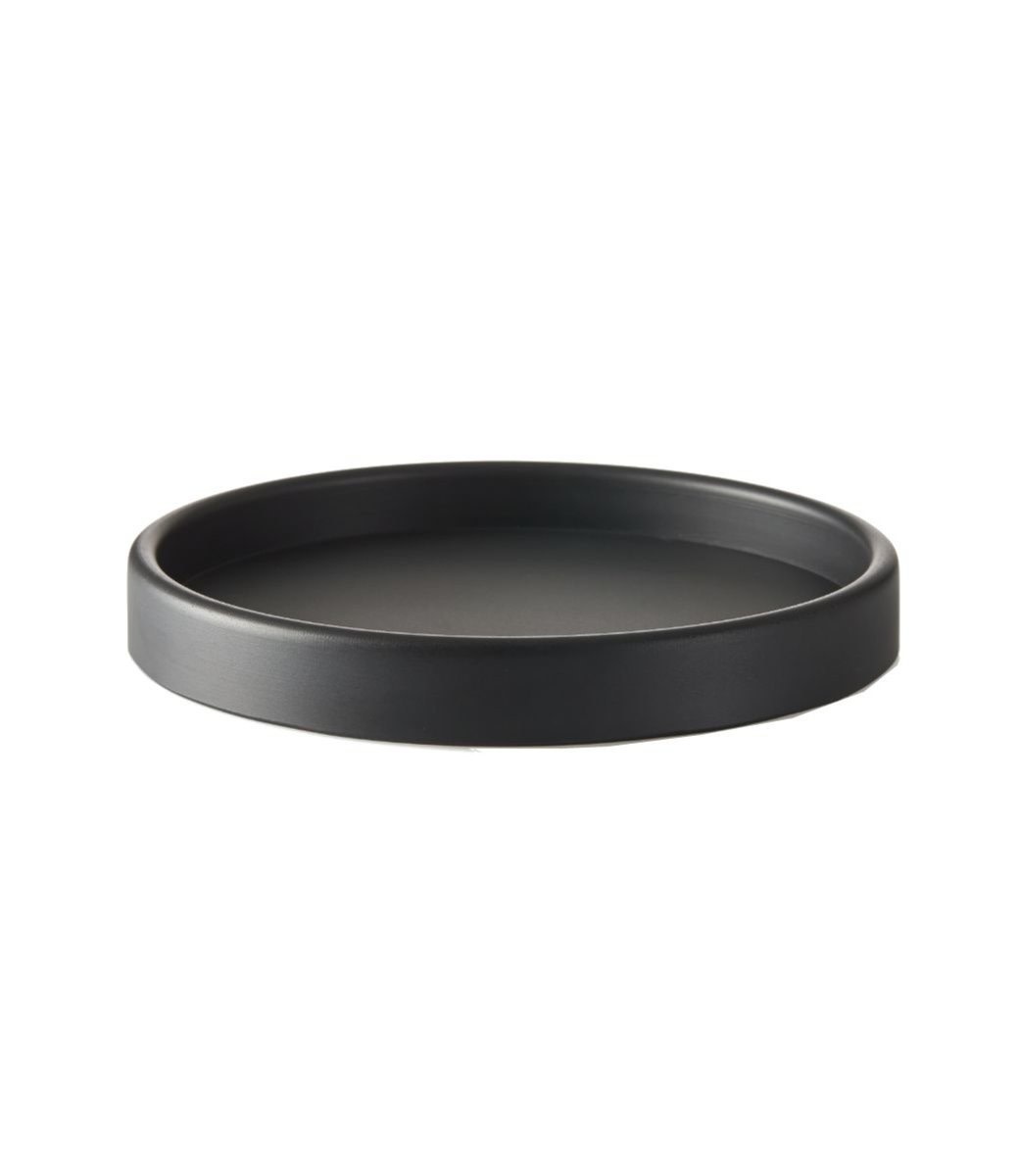 Stunq® Een Grote Ronde Zwarte Onderzetter Voor Bloempotten Van 50 Cm Voor Binnen En Buiten Met Plantenonderzetter Zwart
