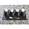 SEJ Design SEJ Design Black Rubberen egg cup SEJ Design SEJ Design Black Rubberen egg cup