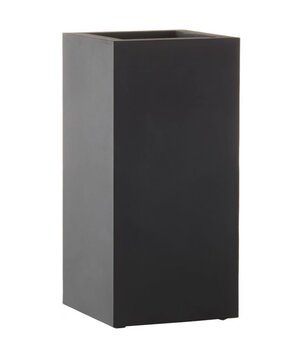SEJ Design SEJ Design Black Vase Large 11x11x23cm SEJ Design SEJ Design Black Vase Large 11x11x23cm
