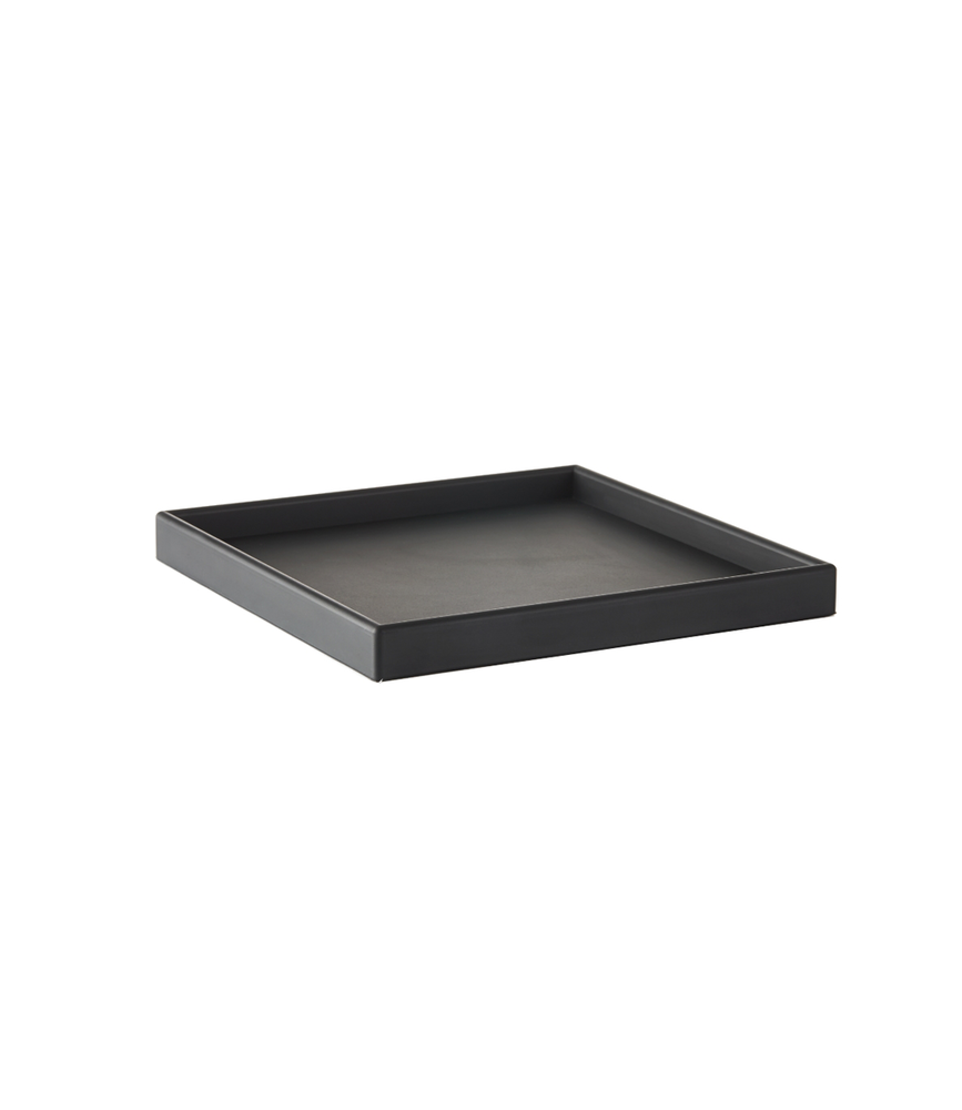 SEJ Design SEJ Design Zwarte Vierkante Tray Medium 20x20cm SEJ Design SEJ Design Zwarte Vierkante Tray Medium 20x20cm
