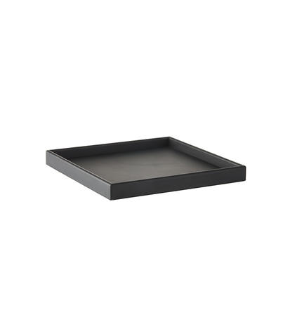 SEJ Design SEJ Design Zwarte Vierkante Tray Medium 20x20cm SEJ Design SEJ Design Zwarte Vierkante Tray Medium 20x20cm