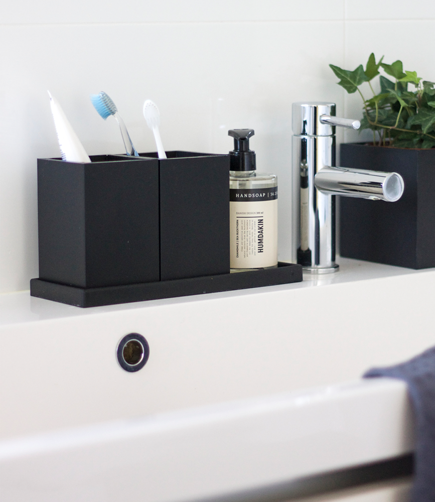 SEJ Design SEJ Design Tray Black Rectangular Small 9x25 cm SEJ Design SEJ Design Tray Black Rectangular Small 9x25 cm