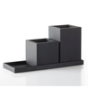SEJ Design SEJ Design Tray Black Rectangular Small 9x25 cm SEJ Design SEJ Design Tray Black Rectangular Small 9x25 cm