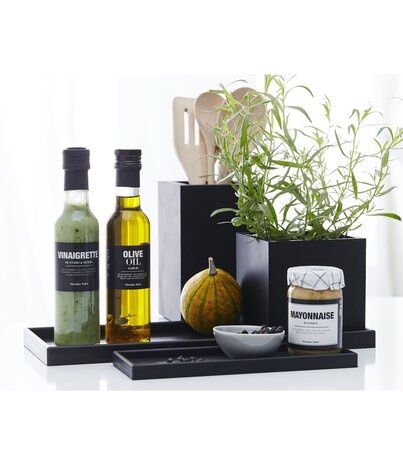 SEJ Design SEJ Design Tray Zwart 12x32 cm SEJ Design SEJ Design Tray Zwart 12x32 cm