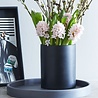 SEJ Design SEJ Design Cylinder Vase Black 14x 17 cm SEJ Design SEJ Design Cylinder Vase Black 14x 17 cm