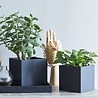 SEJ Design SEJ Design Bloempot Zwart 14x14x14cm SEJ Design SEJ Design Bloempot Zwart 14x14x14cm