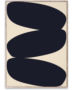 Paper Collective Paper Collective Print Solid Shapes 01 poster 30x40cm Paper Collective Paper Collective Print Solid Shapes 01 poster 30x40cm