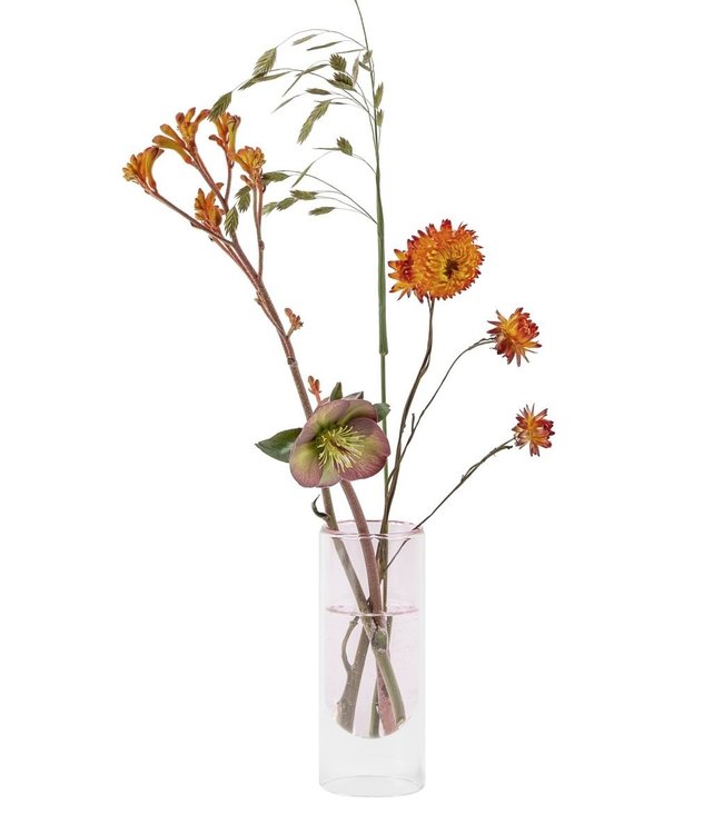 Overtreding Lenen Staat Studio About - Flower tube Glass Vase - Unieke glazen vazen! - blikfang