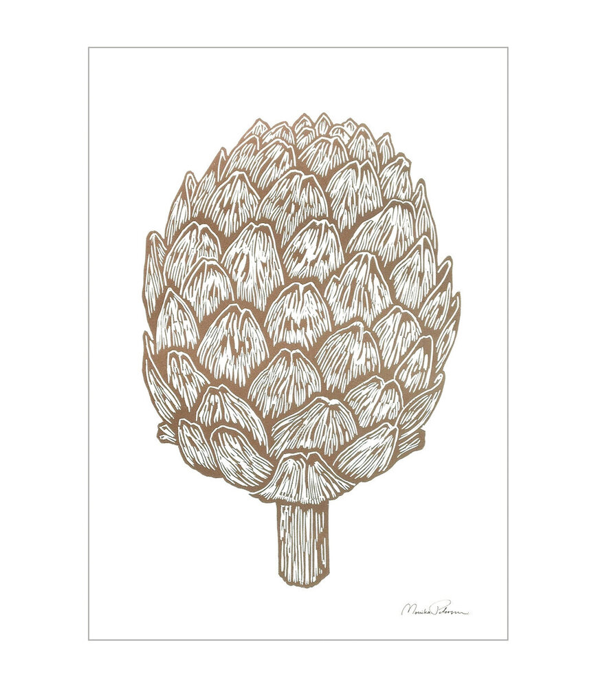 Monika Petersen Monika Petersen Mini Poster Artisjok  A5