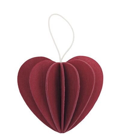 LOVI Lovi Hartje berkenhout donker rood DIY pakketje - 2 formaten - ook leuk om te versturen als cadeau LOVI Lovi Hartje berkenhout donker rood DIY pakketje - 2 formaten - ook leuk om te versturen als cadeau