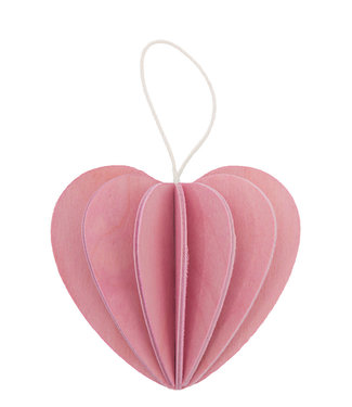 LOVI Lovi Heart birchwood pink  - 2 sizes - DIY package