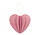 Lovi Heart birchwood pink   DIY package  - 2 sizes - perfect to send as a gift