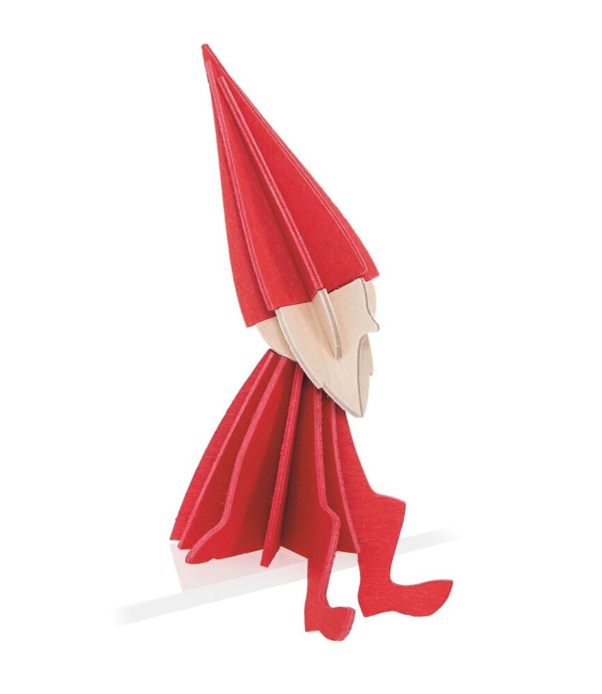 LOVI Lovi Elf birchwood Red DIY package - 3 sizes - perfect to send as a gift LOVI Lovi Elf birchwood Red DIY package - 3 sizes - perfect to send as a gift