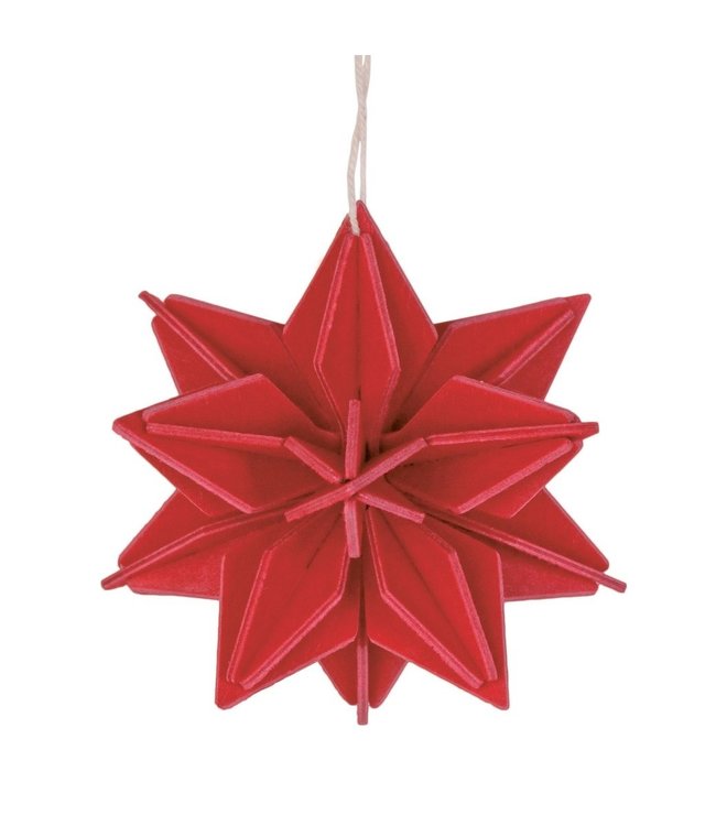 LOVI Lovi Star birchwood Red DIY package - 2 sizes