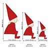LOVI Lovi Elf girl birchwood Red DIY package - 3 sizes - perfect to send as a gift LOVI Lovi Elf girl birchwood Red DIY package - 3 sizes - perfect to send as a gift